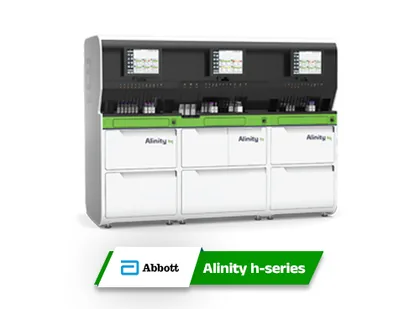 Abbott Alinity h-series - Hematology Analyzer integrated with Lisfi LIMS