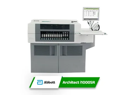 Abbott Architect i1000SR - Immunoassay Analyzer integrated with Lisfi LIMS