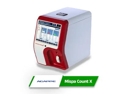 Agappe Mispa Count X - Hematology Analyzer integrated with Lisfi LIMS