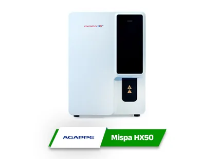 Agappe Mispa HX 50 - Hematology Analyzer integrated with Lisfi LIMS