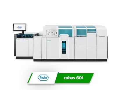 Roche cobas 601 - Immunoassay Analyzer integrated with Lisfi LIMS