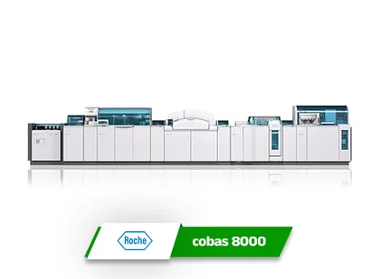Roche cobas 8000 - Biochemistry Analyzer integrated with Lisfi LIMS