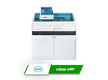 Roche cobas e411 - Immunoassay Analyzer integrated with Lisfi LIMS