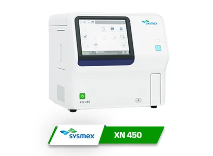 Sysmex XN-450 - Hematology Analyzer integrated with Lisfi LIMS